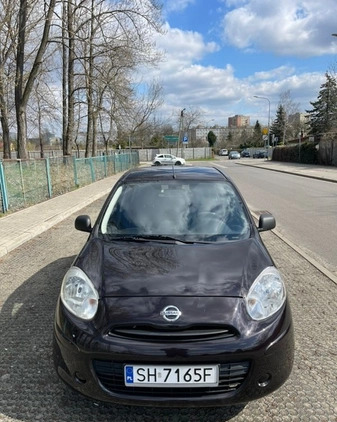 Nissan Micra cena 16300 przebieg: 95000, rok produkcji 2010 z Bytom małe 211